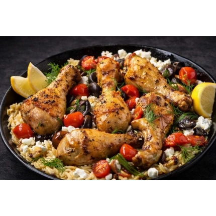 Greek Sprinkle Drumsticks- Amaras Butcher And Bakery (